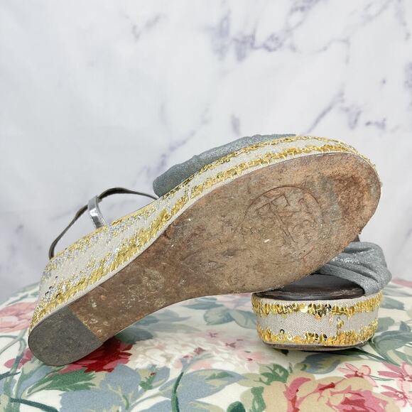 Tory Burch | Declan 2 T-Strap Platform Sandals | 7.5 - Picture 11 of 14